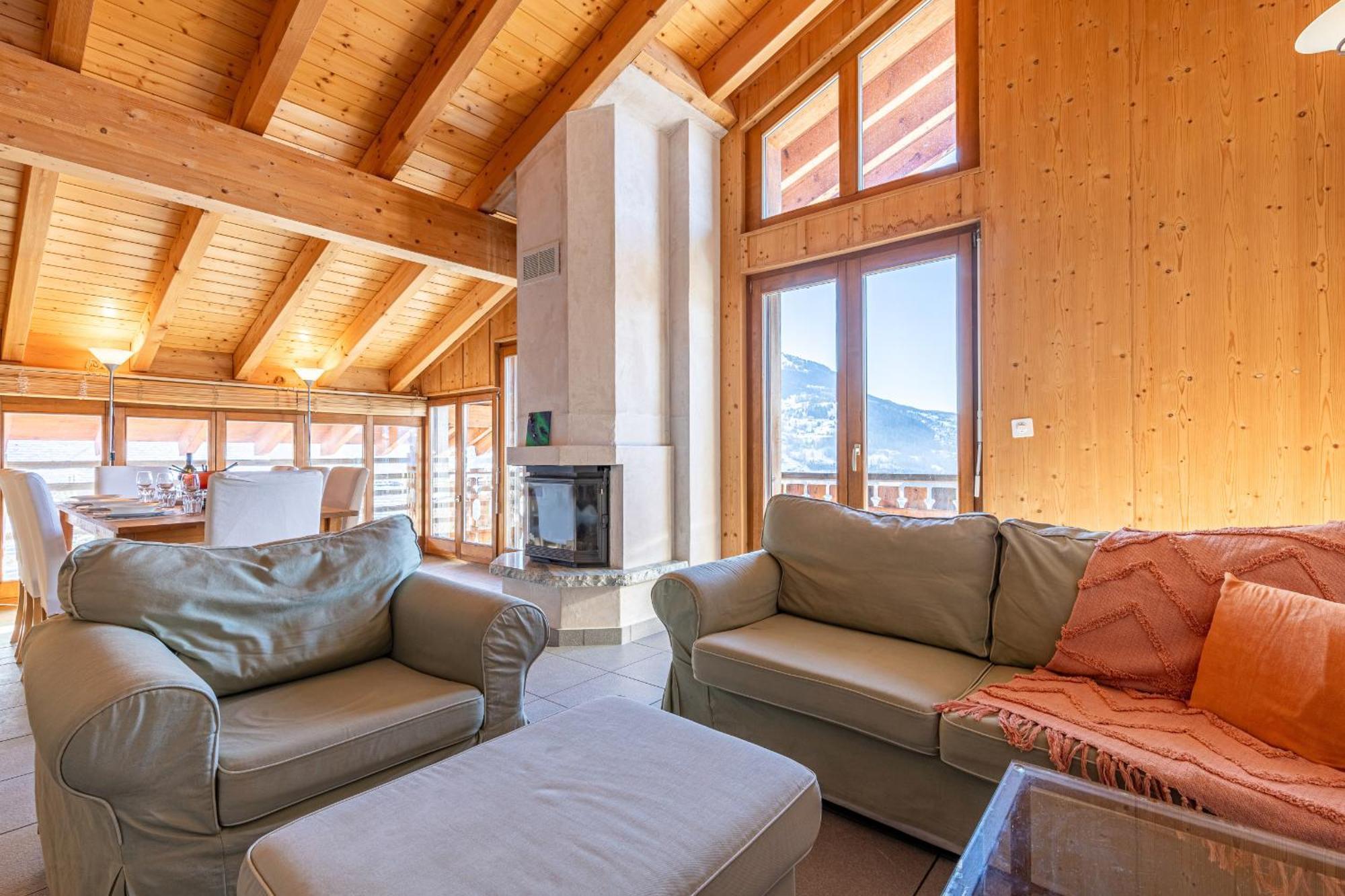 Balcons Du Soleil Sunny & Mountain Apartments By Alpvision Residences Veysonnaz Exterior photo